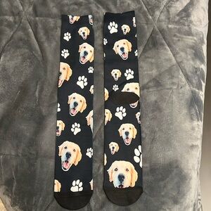 Men’s golden retriever socks